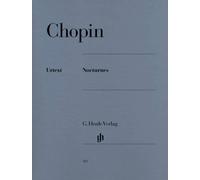 Chopin Nocturnes Solo Piano Classical Sheet Music Urtext Book 185 - Verlag - N3