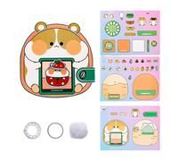 NoCut Quiet - Creative Activity Toy, Handmade Craft Book | Quiet Interactive Kit with Paper Material, Skill Building Design for Bedroom, Study Room, and Classroom Engagement (3.54x4.13 Inches)