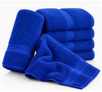 Nod Off Bath Sheet Egyptian Cotton Royal Blue 80x140cm Pack of 2 | Extra Large Bath Sheet, Oversized & Jumbo, Soft & Absorbent, Quick Dry, Hotel Quality, Value Pack Of 2