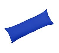 Nod Off Body Pillow Cover Extra Large Bolster Pillow Case Bolster Pillow Pregnancy Maternity Orthopedic Support -Royal Blue - Double 4.6FT(52")