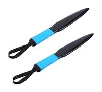Nodaaiie 2 PCS Dog Break Stick, Pet Dog Bite Training Stick, Break Sticks Safe Chew Toy for Shepherd Pitbull(Blue + Black)