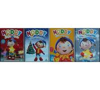 NODDY 1-4 COLLECTION / 1. JINGLE BELLS / 2. SAVES CHRISTMAS / 3. BIRTHDAYS WITH NODDY / 4. CATCH A FALLING STAR = ULTIMATE 4x DVD UK SET