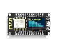 NodeMCU ESP8266 Development Board with 0.96‘’ OLED Display,CH-340,ESP-12E WiFi Module,Micro USB for Arduino/Micropython ESP8266
