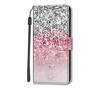 Nodigao for Oppo Reno 13 FS/Oppo Reno 13F 4G 5G Wallet Case for Girls Men Pretty Silicone Leather Animal Pattern Design with Stand Card Slot Kickstand Shockproof Cute Cover Cases - Bling