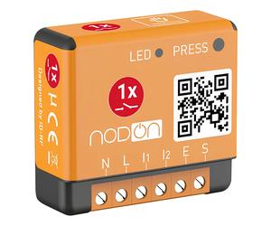 NODON EnOcean Compatible Recessed Module 2,3kW, Orange