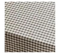 Nodrest 1PC Small Fresh Plaid Tablecloth Tea Table Cover Cloth Tassel Lace Rectangular Home Dining(100x140cm)