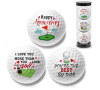 Nodrex Anniversary Golf Balls for Him Her, Funny Golf Gifts for Men Women