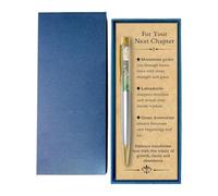 Nodrex Crystal Pen Gift Set, Handmade Crystal Ballpoint Pens with Rotating Retractable Tip, New Chapter Cute Gifts for Women, Pretty Ball Point Pen with Gift Box for Birthday, Graduation & Christmas
