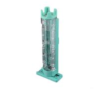 NoDrill Fishing Rod Holder Stand For LureBait Boxes Portable ABS Plastic Design Holds 1 2 Rods Securely(Green)