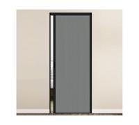 NoDrill Sliding Barn Door PanelsSpaceSaving Folding Closet Door for RV Patio & ShowerDark Gray Semitransparent Design Easy Installation