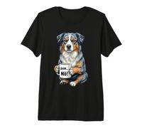 Nö Einfach No: Australian Shepherd Dog Mug Coffee Premium T-Shirt