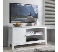 Nöa and Nani Karlstad Low Sideboard with Storage in White Nöa and Nani White