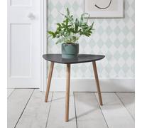 Nöa and Nani Malme Side Table Occasional Large in Storm Grey and Natural Pine Nöa and Nani Grey