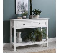 Nöa & Nani Noa & Nani Console Hallway Table With 2 Drawers In Classic White Karlstad
