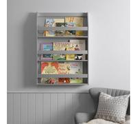 Nöa & Nani Noa & Nani Display 3 Shelf Bookcase Wall Mounted In Silk Grey Hakan
