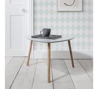 Nöa & Nani Noa & Nani Extra Large Side Table In Chalk Grey And Natural Pine Malme