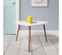 Nöa & Nani Noa & Nani Extra Large Side Table In Classic White And Natural Pine Malme