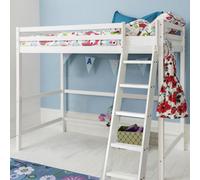 Nöa & Nani Noa & Nani High Sleeper Kids Solid Wood Cabin Bed In Classic White Texas
