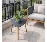 Nöa & Nani Noa & Nani Malme Extra Large Outdoor Side Table For Balcony & Patio In Storm Grey
