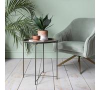 Nöa & Nani Noa & Nani Metal Side Table In Olive Green