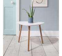 Nöa & Nani Noa & Nani Side Table Occasional Large In Classic White And Natural Pine Malme
