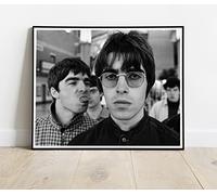 Noel and Liam Gallagher Oasis Britpop Legends : Huge Classic Photo Poster : 30"x24" : BRING YOUR WALLS TO LIFE !
