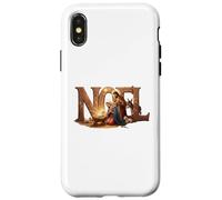 Noel Baby Jesus Nativity Religious Christian Faith Christmas Case for iPhone X/XS