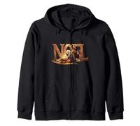 Noel Baby Jesus Nativity Religious Christian Faith Christmas Zip Hoodie