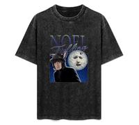 Noel Fielding T Shirt The Boosh Funny Fielding Comedy Men's Summer Casual Wash Tee Tops Size XXL Black