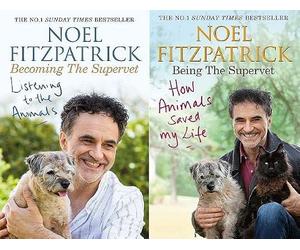 Noel Fitzpatrick 2 Book Set Collection - Being the Supervet / Becoming the Supervet