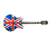 Noel Gallagher Epiphone Sheraton Union Jack Guitar Greeting Card - DL Size