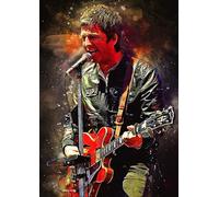Noel Gallagher High Flying Birds No26 A3 A4 Print Poster Wall Art Home Decor Album Gift Present Photo Living Room Dining Room Bedroom Hall Loft Office Unframed (A3)