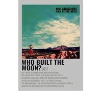 Noel Gallagher High Flying Birds Who Built The Moon A4 Print Poster Wall Art Home Decor Album Gift Present Photo Living Room Dining Room Bedroom Hall Loft Office Unframed
