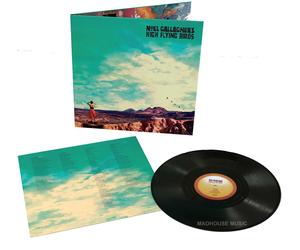NOEL GALLAGHER LP Who Built The Moon? BLACK VINYL Gatefold + Promo Sht OASIS New