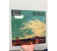 NOEL GALLAGHER LP Who Built The Moon? BLACK VINYL Gatefold + Promo Sht OASIS New