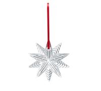 Noel Plaquette 2021 Crystal Snowflake Annual Christmas Ornament Clear baccarat Clear 1 Pack