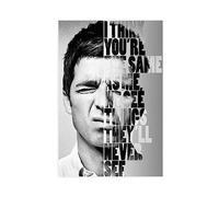 Noel Poster & Gallagher Classic Quotes Poster I Think You're The Same As Me. We See Things Wall Art Canvas Poster Wall Art Decor Print Picture Paintings for Living Room Bedroom Decoration Unframe-styl