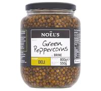 Noel’s Green Peppercorns in Brine 550g | Flavourful & Aromatic Green Peppercorns for Cooking, Sauces & Marinades | Ready-to-Use and Versatile