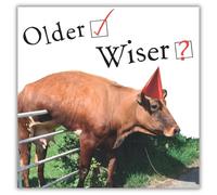 Noel Tatt Funny Birthday Card for Men - Stuck Cow Joke - Amusing Birthday Greeting Card for Him