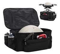 NOELIFE Padded Carry Bag for Weber Q1000/Q1200/Q1400 Liquid Propane Grill, 600D Water-Resistant Outdoor BBQ Grilling Carry Bag, Black