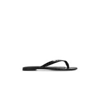 Noelle Leather Slides - female - Anine Bing - Flip Flops - Black - 5 UK - Shoes 5 UK