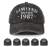 NOEMIN 38th-1987 Birthday Gifts for Men,Dad Birthday Gift - Baseball Caps Mens Cotton Adjustable Vintage