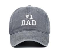 NOEMIN Fathers Day Birthday Gifts for Dad Papa from Daughter Son Best Dad Ever Cap Trucker Hat Grey