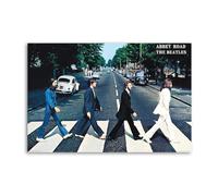 NOEMOHA Beatles Abbey Road Poster Decorative Painting Canvas Wall Posters And Art Picture Print Modern Family Bedroom Decor Posters 16x24inch(40x60cm)