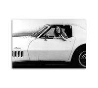 NOEMOHA Corvettes Stingray Joan Didion Poster Decorative Painting Canvas Wall Posters And Art Picture Print Modern Family Bedroom Decor Posters 08x12inch(20x30cm)