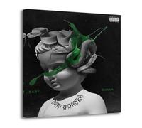 NOEMOHA Drip Harder Is A Collaborative Mixtape American Rappers Poster Decorative Painting Canvas Wall Posters And Art Picture Print Modern Family Bedroom Decor Posters 12x12inch(30x30cm)
