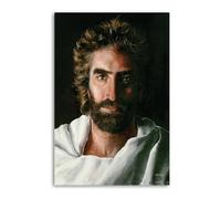 NOEMOHA Heaven Is for REAL Jesus Christ Poster Decorative Painting Canvas Wall Posters And Art Picture Print Modern Family Bedroom Decor Posters 12x18inch(30x45cm)