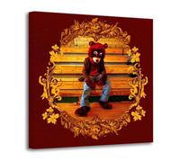 NOEMOHA Kanye,West The College Dropout Poster Decorative Painting Canvas Wall Posters And Art Picture Print Modern Family Bedroom Decor Posters 12x12inch(30x30cm)