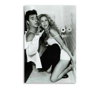 NOEMOHA Sex And The City Mr.Big Carrie Bradshaw Toilet Sex W Poster Decorative Painting Canvas Wall Posters And Art Picture Print Modern Family Bedroom Decor Posters 08x12inch(20x30cm)