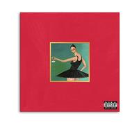 NOEMOHA West New Album My Beautiful Dark Twisted Fantasy Poster Decorative Painting Canvas Wall Posters And Art Picture Print Modern Family Bedroom Decor Posters 12x12inch(30x30cm)